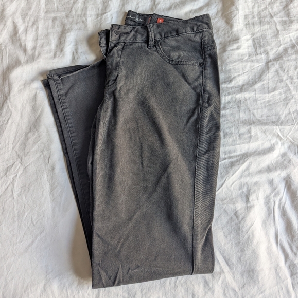 Christopher Blue Women's Gray Cropped Pants - Picture 1 of 4